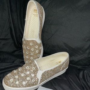 kate spade x keds platform flats